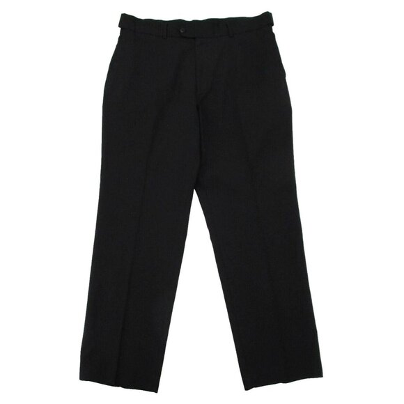 Stafford Classic Fit Wool Suit Separates Pants Mens 36x30 Blue Black Lot of 2 - Picture 3 of 16